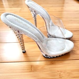 Pleaser Rhinestone stilleto